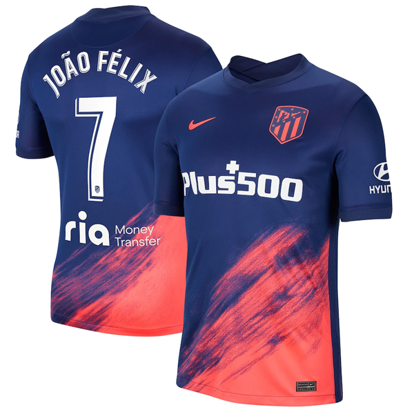 Maillot Atlético de Madrid João Félix 7 Exterieur 2021 2022